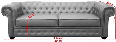 Chesterfield 3 2 Seater Sofa Set Venus