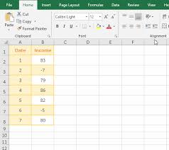 make negative numbers red in excel