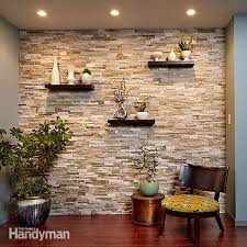 Diy Stone And Faux Stone Accent Walls