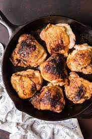 When the oven and skillet. Crispy Cast Iron Skillet Chicken Thighs With Video House Of Nash Eats