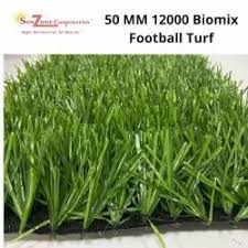 50 mm 12000 biomix football turf size