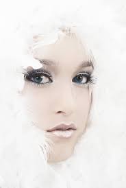 snow beautiful fantasy eyelash