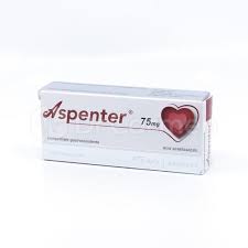 Aspenter 75 mg, comprimate filmate gastrorezistente. Aspenter 75 Mg Compr Gastrorez