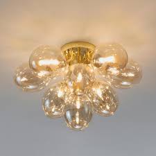 Ceiling Lamp With 10 Bulbs