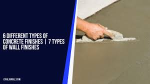 wall finishes how to finish concrete