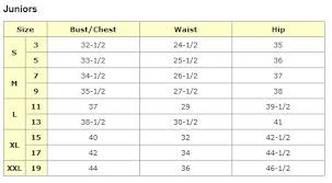 Ishop Ipost Isell Juniors Size Chart