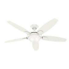 Hunter Fans 59477 Contempo 54 Inch Ceiling Fan With Light Kit And Remote Control