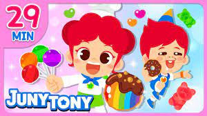 🧁🍫💖 Do You Like Dessert? | Compilation | Colorful Candy, Chocolate,  Cookie | Kids Song | JunyTony - YouTube