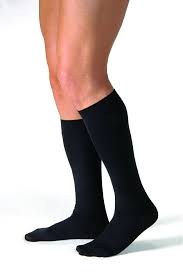 Jobst For Men 30 40 Mmhg Extra Firm Casual Knee High Support Socks