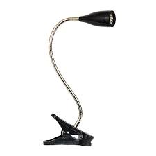 Buy clip on desk lamp and get the best deals at the lowest prices on ebay! Limelights Flexible Gooseneck Led Clip Light Desk Lamp Ld2005 Blk Best Buy