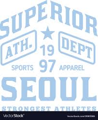 Seoul Sport T Shirt Design