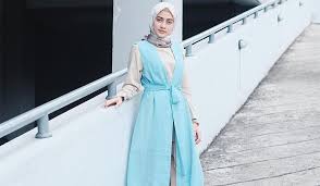 Kombinasi warna membuat desain lebih hidup. Hijab Untuk Warna Baju Baby Blue Jilbab Voal