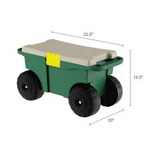 rolling storage bin built in bench seat