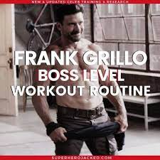 frank grillo boss level workout routine