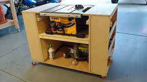 table saw miter saw work bench