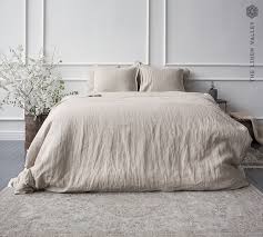 Natural Linen Doona Cover Linen Bed Set