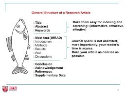 Structure of a Biomedical Research Article   Structure of     SlideShare Sections of an APA Style Paper