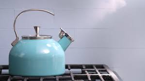 how to clean a tea kettle and remove