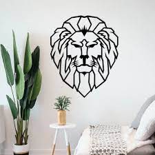 Lion Metal Wall Art Lion Head Wall