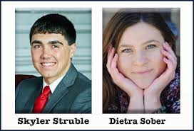 Skyler Struble Dietra Sober Named Kansas Governors Scholars