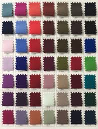 Silk Fabric Color Chart Toms Sons International Pleating