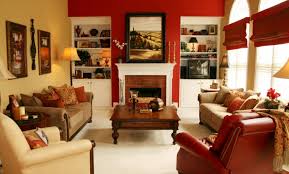colors that live well with red rooms