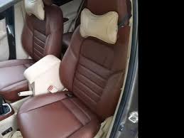 New Swift Brown Leather Car Seat Cover