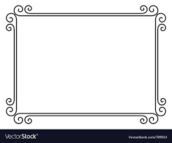 ornamental decorative frame royalty
