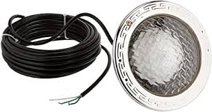 Amazon Com Pentair 78428100 Amerlite Underwater Incandescent Pool Light With Stainless Steel Face Ring 120 Volt 50 Foot Cord 300 Watt Swimming Pool Lighting Products Garden Outdoor