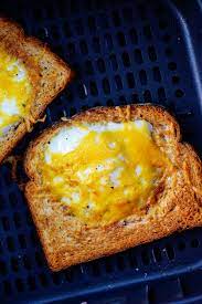 air fryer egg toast airfried com