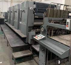 4 colour offset printing machine for