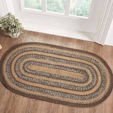 farmhouse style braided jute area rugs