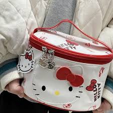 bow cosmetic bag makeup case