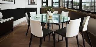 Modern Dining Table With Glass Top