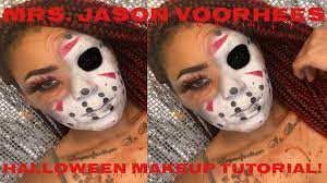 mrs voorhees 2020 halloween makeup