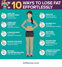 lose fat 10 easy ways no exercise