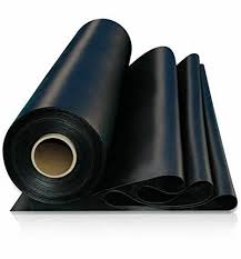 black soft plain rubber flooring