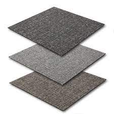 heavy contract carpet tile mottled
