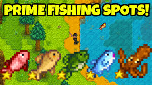 the best fishing locations in stardew