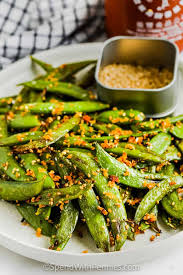 roasted snap peas spend with pennies