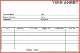 Printable Time Card Sheets Download Them Or Print