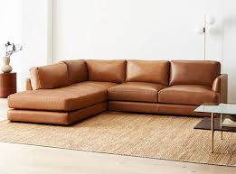 11 Best Modern Leather Sectionals To