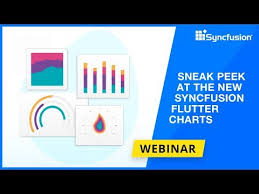 Sneak Peek At The New Syncfusion Flutter Charts Webinar