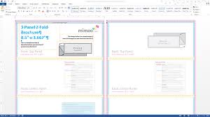 How To Make A Pamphlet Create Pamphlets Online With Mimeo