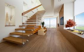 Wood And Glass Staircase Railings For