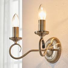 elegant marnia wall lamp in antique