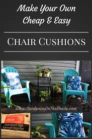 and easy outdoor chair cushions