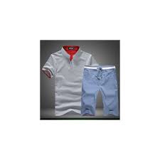 Xmy3dwx 21 Color Male Slim V Neck T Shirt Men High Grade Summer Short Sleeve