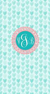 personalized monogram background for