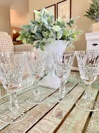 Lenox Crystal Wine Glass Set Glass Set